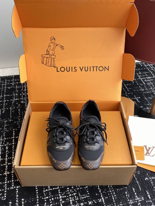 顶级品质 Louis Vuitton路易威登驴牌春夏Sneakerina系列 芭蕾运动鞋 德训鞋 平底鞋 原版三对购入开发完美复刻Sneakerina 芭蕾风运